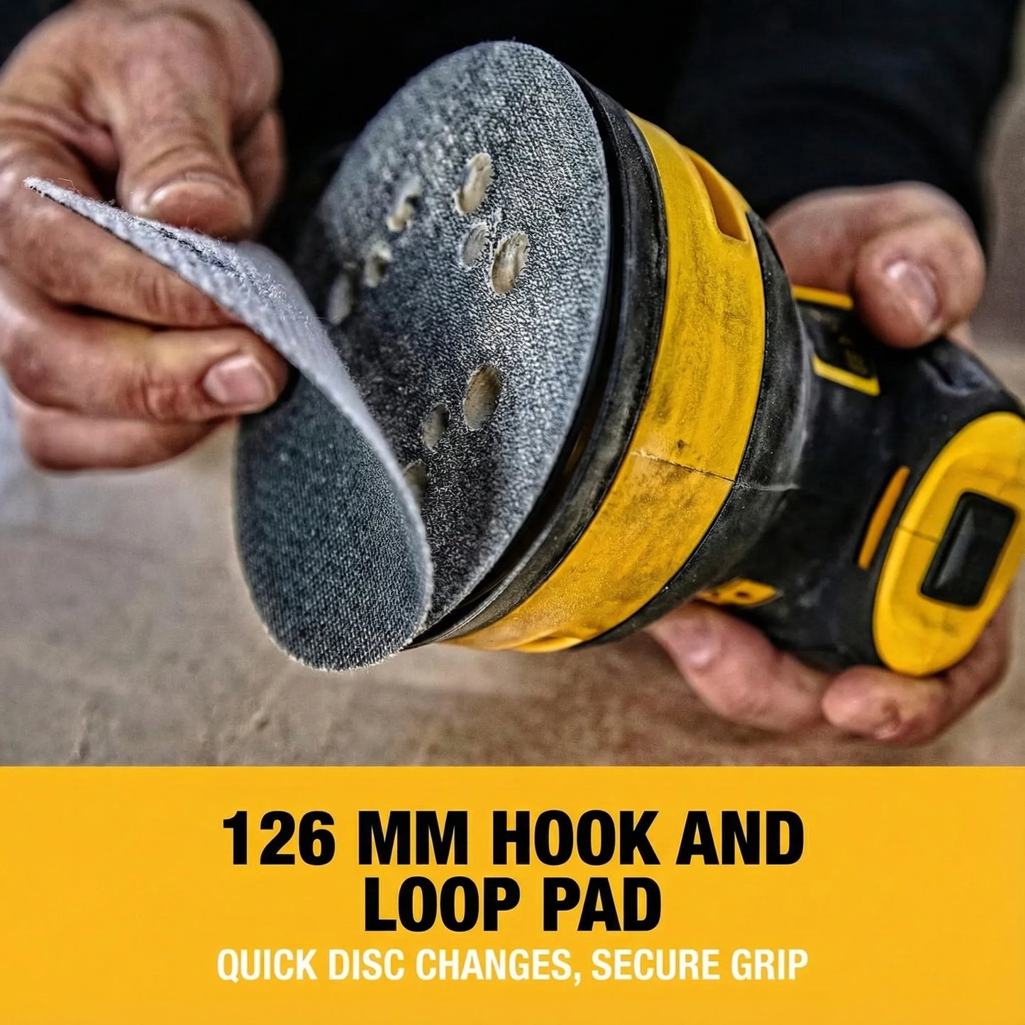 Ø 126 mm Random Orbital Sander DWE6423-QS